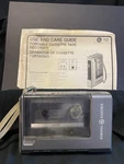 Vintage General Electric 3-5305A Handheld Cassette Recorder Silver Parts Only. Fixed Price $8.10.