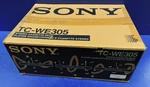 New Vintage Sony TC-WE305 Dual Dolby Stereo Cassette Deck Player/recorder Mpx. Fixed Price $195.00.