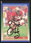 Roger Craig 1990 Score In-person Auto #100 San Francisco 49ERS. Fixed Price $10.25.