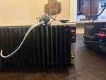 Acoustat Trans Nova TWIN-200 2-CHANNEL Power Amplifier Silver Banana Output. Fixed Price $500.00.
