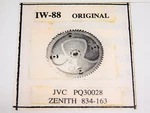 Idler Wheel / IW88 Jvc PQ30028 Zenith 834-163 Vcr Piece (qzty). Fixed Price $8.23.